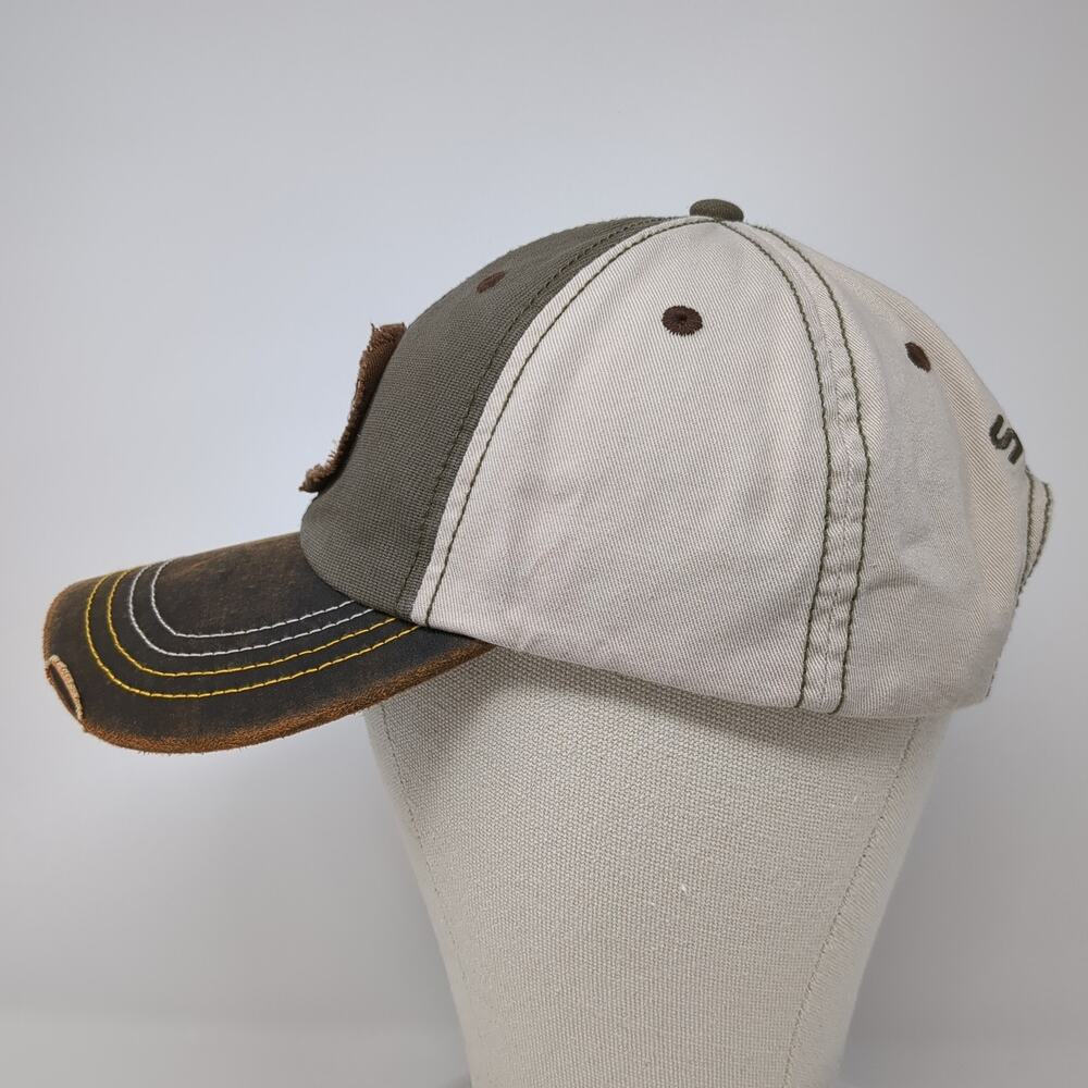 Simplot Strapback Baseball Cap Brown One Size Adj… - image 3